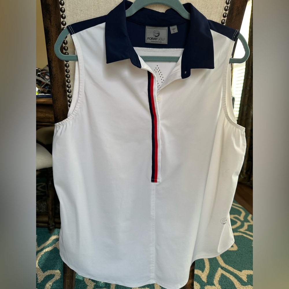 Foray Golf America Star Stripe Skort and Top - Size L - Picture 11 of 12